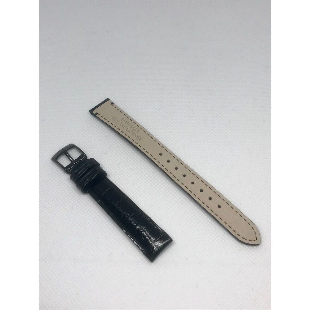Armani Exchange AR9031 (Black) Authentic Leather Watch Band Strap 14mm - A20